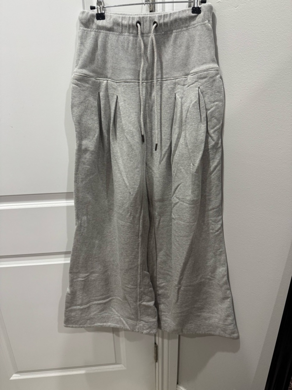 FP Movement by Free People Light Gray Wide Leg Sweatpants